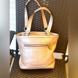 Coach Penelope pebbled leather shoulder bag